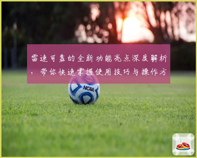 雷速可靠的全新功能亮点深度解析，带你快速掌握使用技巧与操作方法